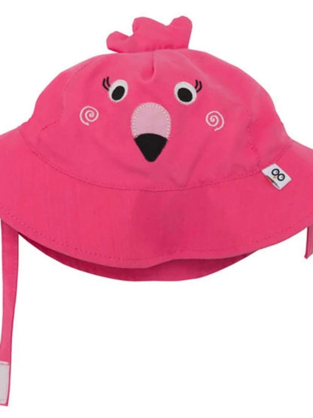 Zoochini Franny the Flamingo SPF 50 Pink Flamingo Kids Sun Hat